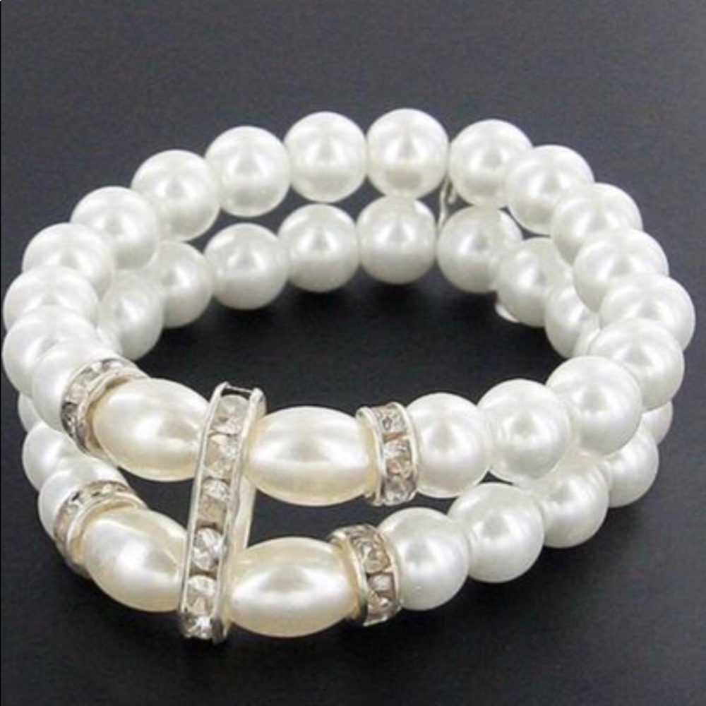 Double Pearl Bracelet